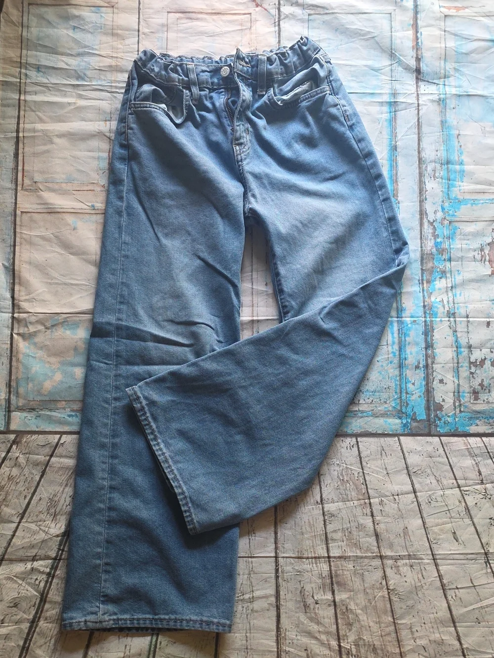 Light Blue Girls Old Navy Relaxed Fit Jeans
